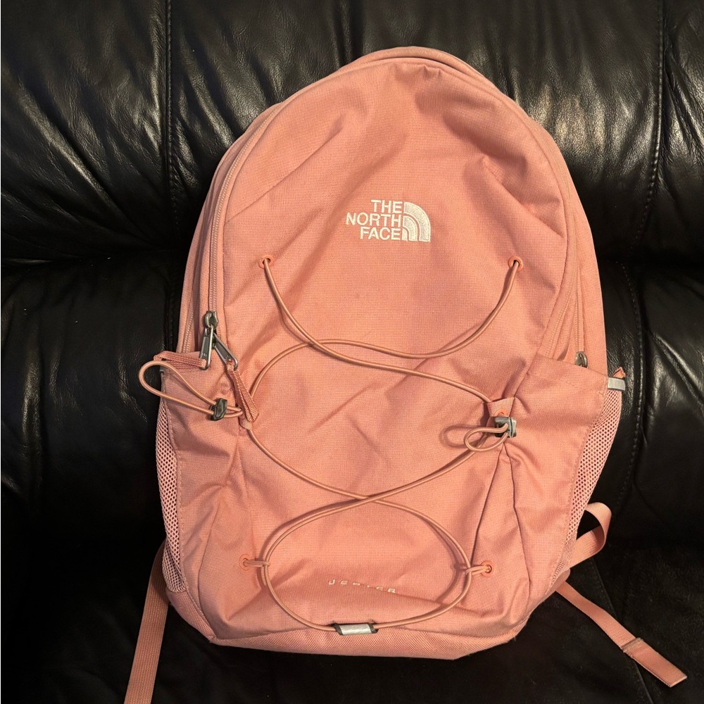 Used North face Jester Backpack Shady Rose Dark Heather/Gardenia White